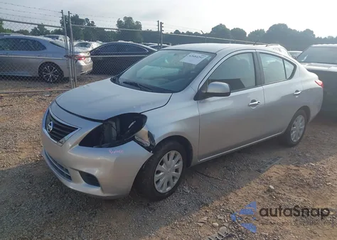 2012 Nissan Versa 1.6 Sv z USA, uszkodzony, nr VIN 3N1CN7AP1CL820844